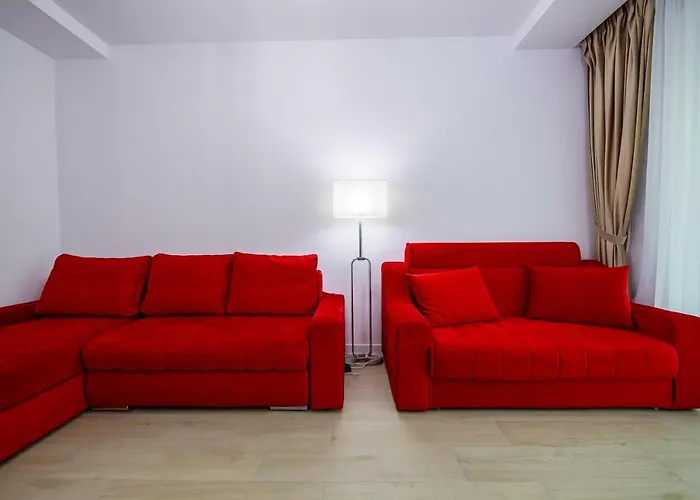 Red Luxury Apartment Lake On
